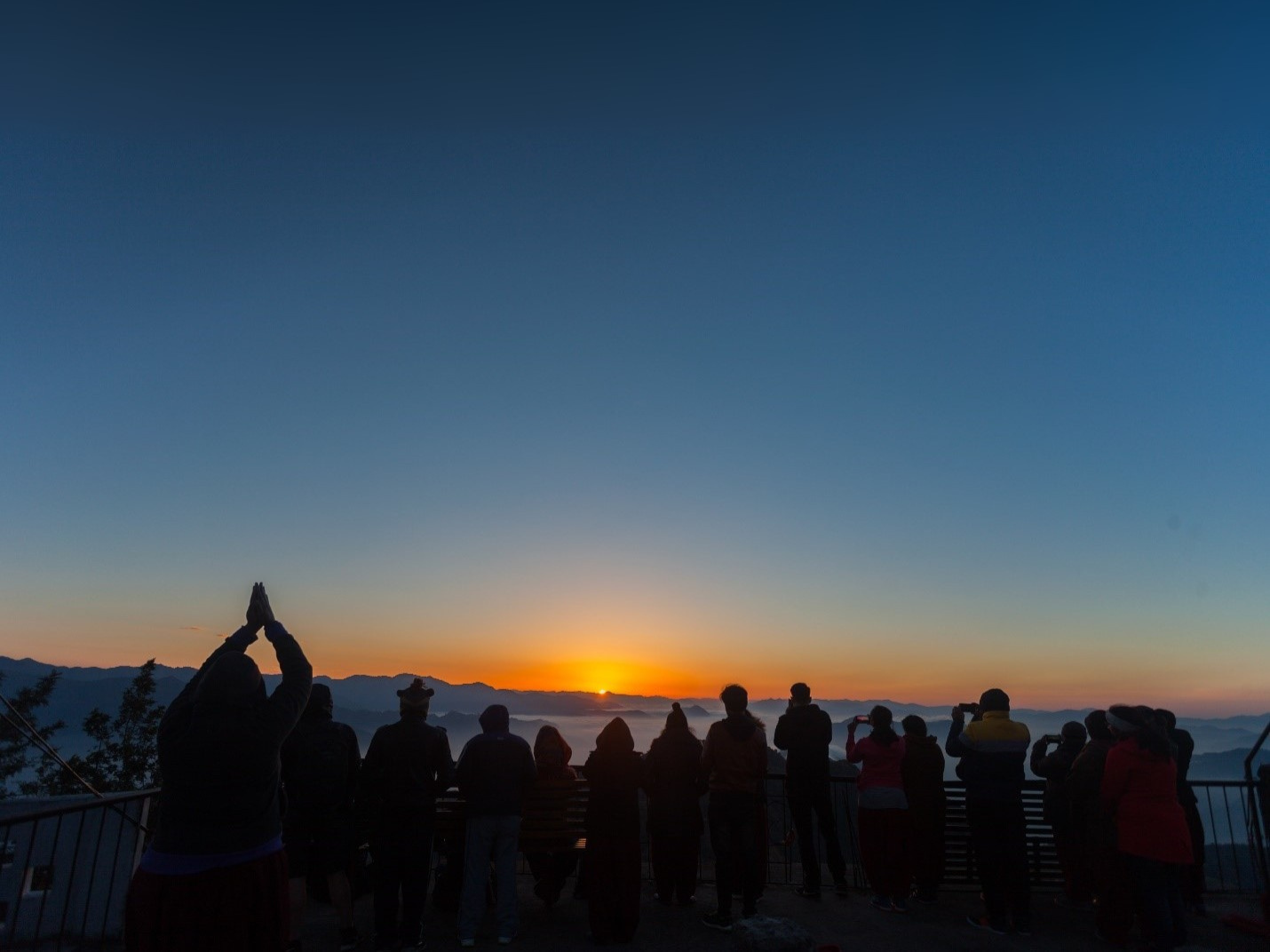 Sunrise from Kunjapuri